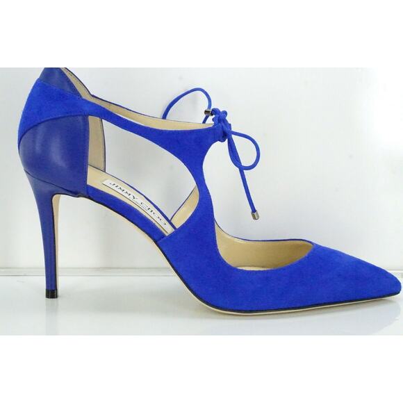 Jimmy Choo Vanessa Cutout Pointy Toe Sandals Size 40.5 10.5 NIB $750 - Picture 2 of 9